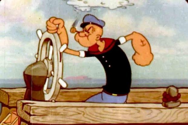 The Real 'Popeye the Sailor' Was Actually a Hard-Drinking Bar